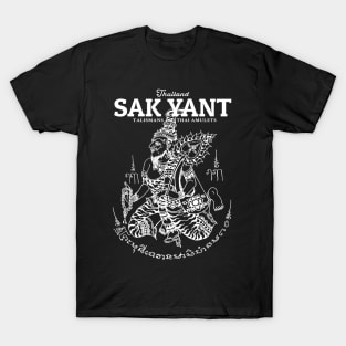 Vintage Tattoo Sak Yant Muay Thai Hermit T-Shirt